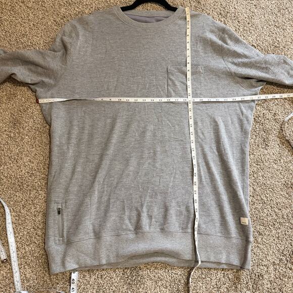 Vuori Gray Jeffreys Pullover Mens XXL - Picture 3 of 5